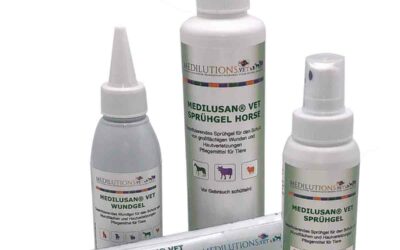 Jetzt noch effektiver: Medilusan Wundgel und Medilusan Sprühgel
