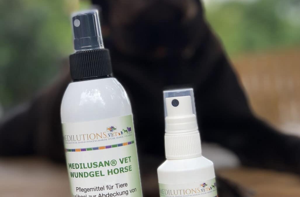 Medilusan® Vet Sprühgel für den Wundschutz