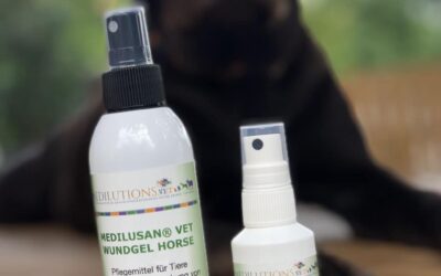 Medilusan® Vet Sprühgel für den Wundschutz