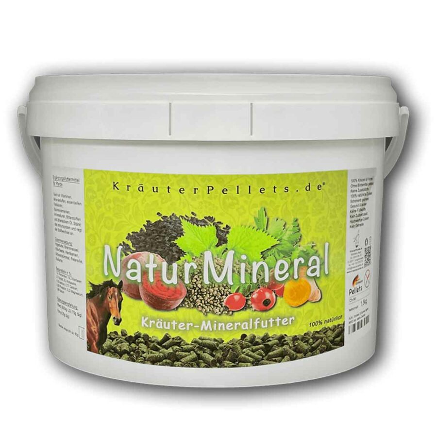 Natur-Mineral-Kräuterpellets