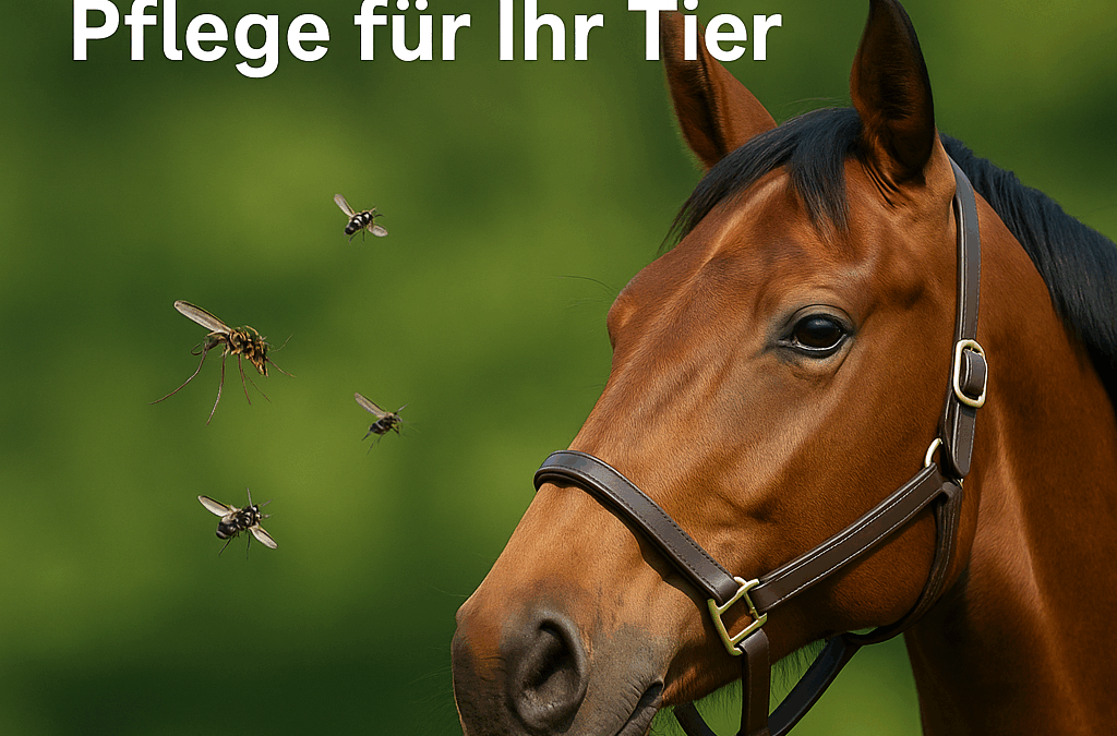 Effektiver Schutz vor Insekten und Unterstützung der Hautregeneration – die perfekte Kombination für Pferde und Hunde